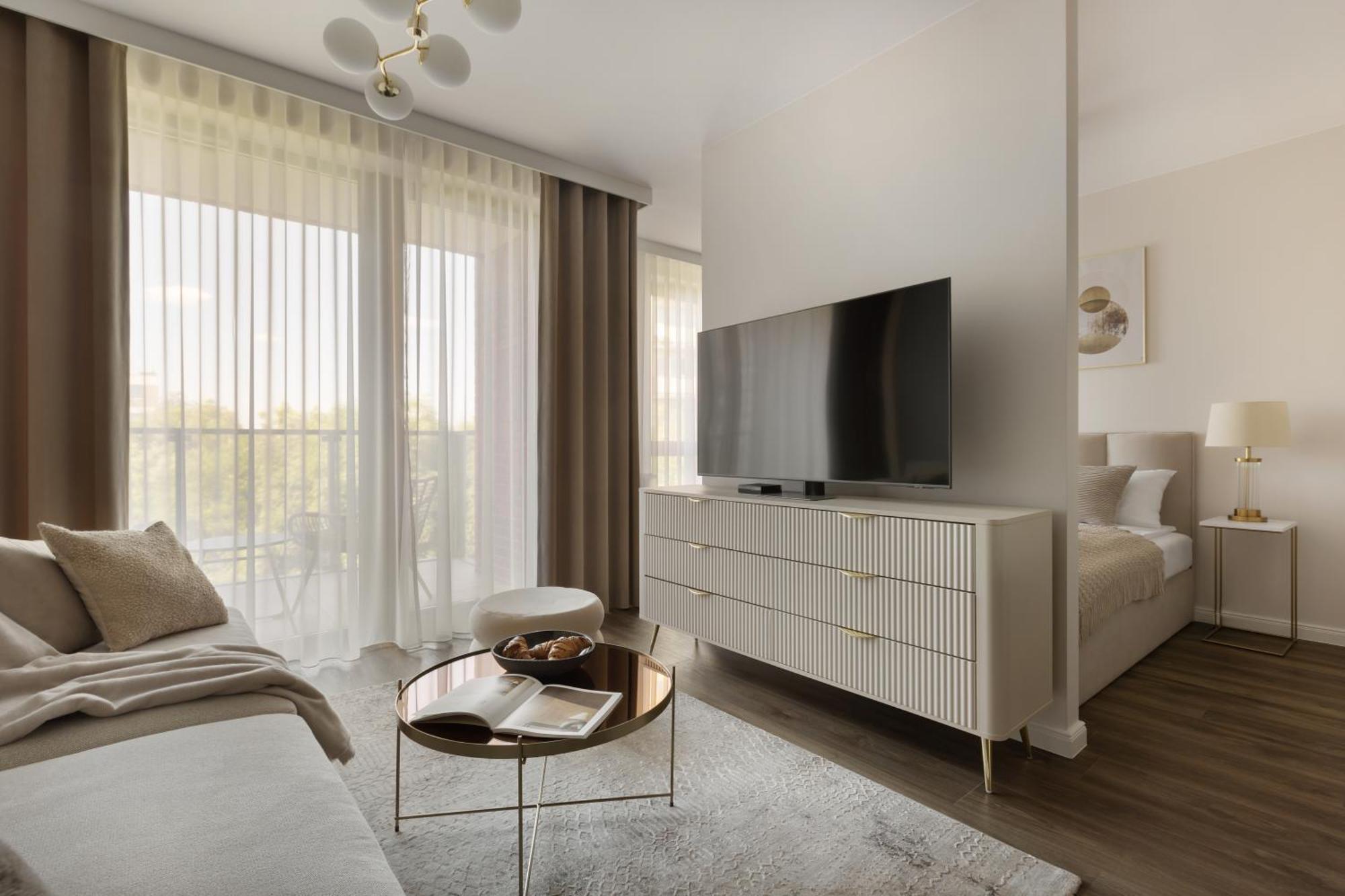 Scala Apartamenty By Moderna Profit- Lakowa 60G Z Parkingiem Гданьск Экстерьер фото